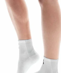 On Unisex Performance Run Sock Mid White/Glacier