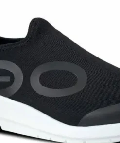 OOFOS Men's Oomg Sport Low Shoe White/Black