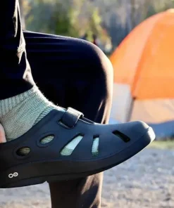 OOFOS Unisex Oocandoo Black