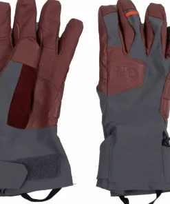 Outdoor Research Men's Extravert Gloves Charcoal/Brick
