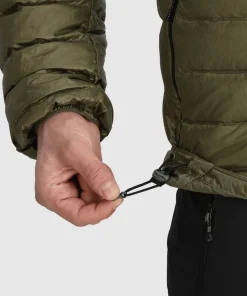 Outdoor Research Men's Helium Down Hoodie Ranger Green/Black