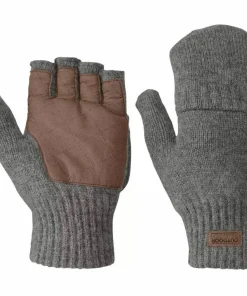 Outdoor Research Men's Lost Coast Fingerless Mitt Pewter