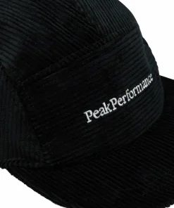 Peak Performance Cord Cap Black