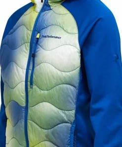 Peak Performance Men's AOP Helium Down Hybrid Hood AOP