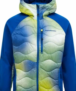 Peak Performance Men's AOP Helium Down Hybrid Hood AOP