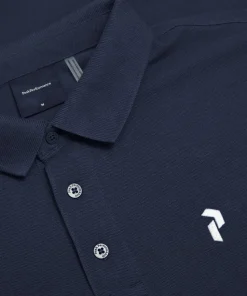 Peak Performance Men's Classic Cotton Polo Blue Shadow