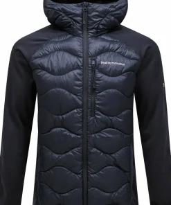 Peak Performance Men's Helium Down Hybrid Hood Black