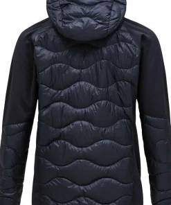 Peak Performance Men's Helium Down Hybrid Hood Black