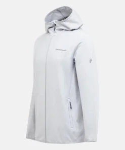 Peak Performance Men's Light Zip Hood Summit Smoke