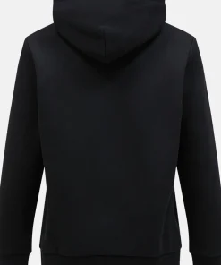Peak Performance Men's Original Small Logo Hood Black