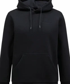 Peak Performance Men's Original Small Logo Hood Black