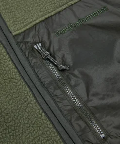 Peak Performance Men's Pile Vest Pine Needle