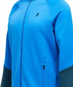 Peak Performance Men's Rider Essentials Zip Jacket Azure Ascent/mountain Lake/