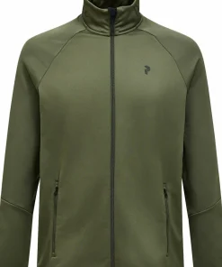 Peak Performance Men's Rider Essentials Zip Jacket Pine Needle/pine Needle/