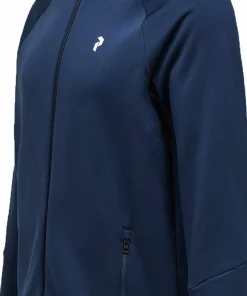 Peak Performance Men's Rider Essentials Zip Jacket Blue Shadow/blue Shadow/