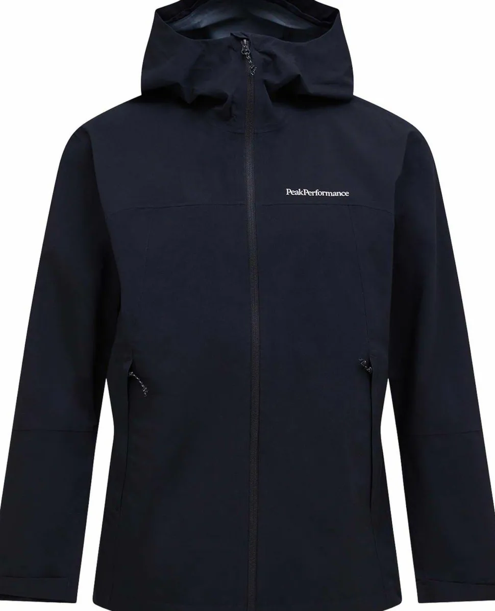 Peak Performance Men's Trail Hipe Shell Jacket Black