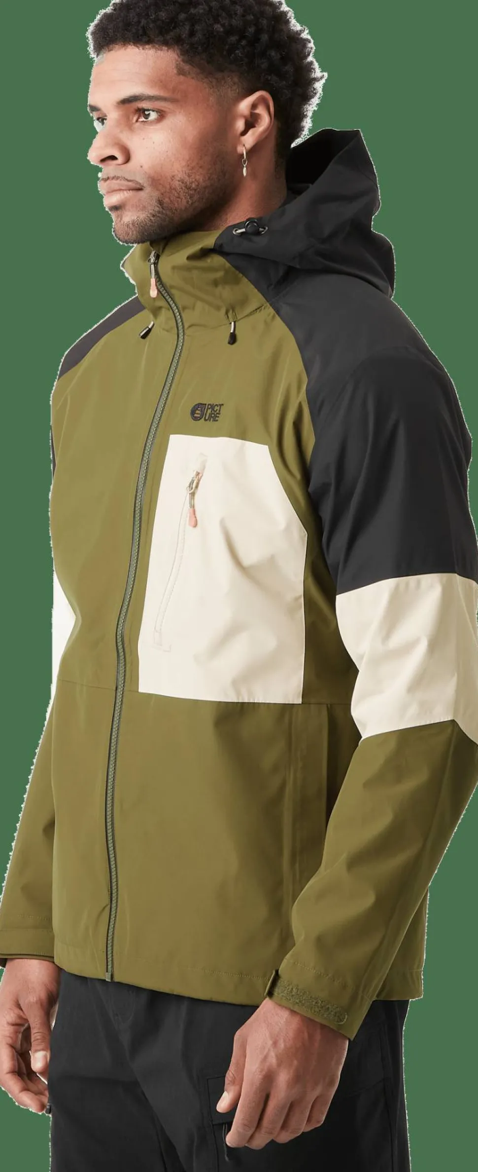 Picture Organic Clothing Men's Abstral+ 2.5-Layer Jacket Tobacco