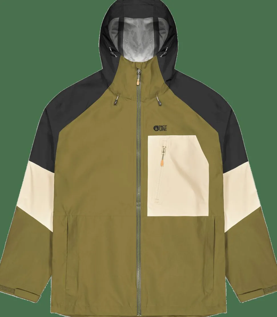 Picture Organic Clothing Men's Abstral+ 2.5-Layer Jacket Tobacco