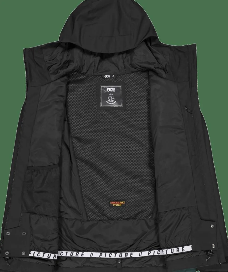 Picture Organic Clothing Men's Picture Object Jacket Black Ponderosa Pine Shadow