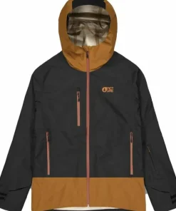 Picture Organic Clothing Men's Broader 3L Jacket Black Chocolate