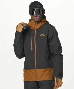 Picture Organic Clothing Men's Broader 3L Jacket Black Chocolate