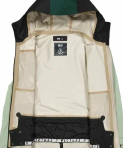 Picture Organic Clothing Men's Broader 3L Jacket Shadow Pdrsa Pine Black