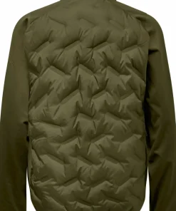 Pinewood Men's Abisko Insulation Hybrid Jacket Olive Green