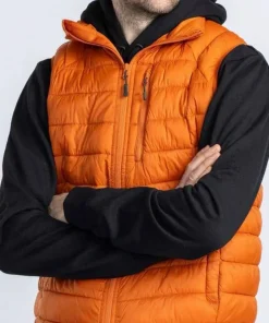 Pinewood Men's Abisko Insulation Vest Burned Orange