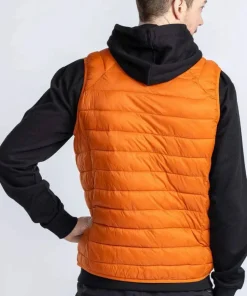 Pinewood Men's Abisko Insulation Vest Burned Orange
