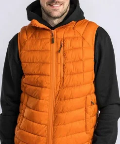 Pinewood Men's Abisko Insulation Vest Burned Orange