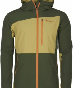 Pinewood Men's Abisko Light Stretch Jacket Goldenhay/Mossgreen
