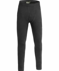 Pinewood Men's Abisko Merino Base Layer Pants Smoke Black