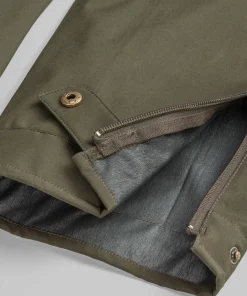 Pinewood Men's Brenton Trousers Dark Olive/Suede Brown