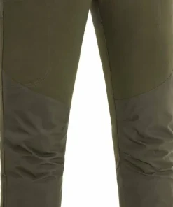 Pinewood Men's Brenton Trousers Dark Olive/Suede Brown