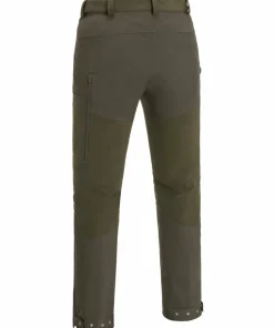 Pinewood Men's Brenton Trousers Dark Olive/Suede Brown