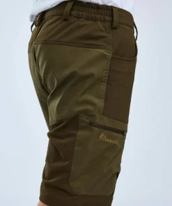 Pinewood Men's Finnveden Hybrid Shorts Dark Olive/H. Olive