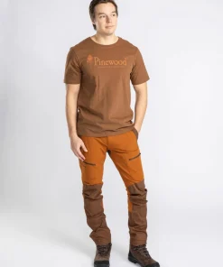 Pinewood Men's Finnveden Hybrid Pants Fudge/Nougat