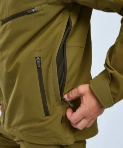 Pinewood Men's Furudal Hunters Hybrid Stretch Jacket Olive Green