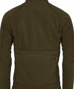Pinewood Men's Furudal Reversible Fleece Jacket Hunting Brown/Red