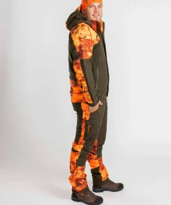 Pinewood Men's Hunter Pro Xtreme 2.0 Camou Trousers-C Mossgreen/Strata Blaze