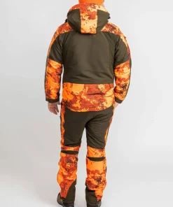 Pinewood Men's Hunter Pro Xtreme 2.0 Camou Trousers-C Mossgreen/Strata Blaze
