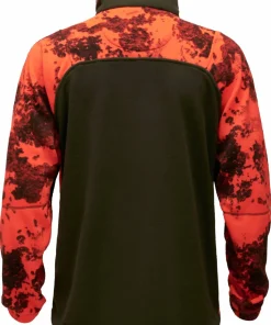 Pinewood Men's Oviken Fleecejacket Strata Blaze/H.Green