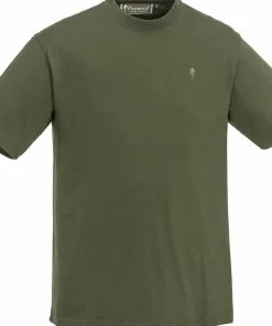 Pinewood Men's 3-Pack T-Shirt Green/H Brown/Khaki