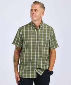 Pinewood Men's Summer Shirt Olive