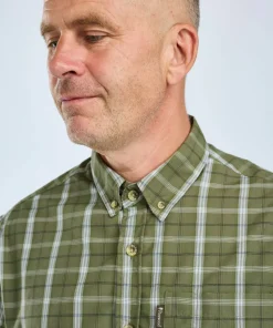 Pinewood Men's Summer Shirt Olive