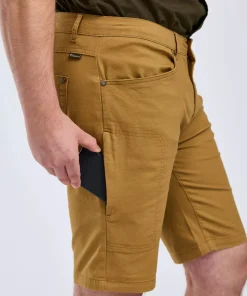 Pinewood Men's Värnamo Vintage Canvas Shorts Sand