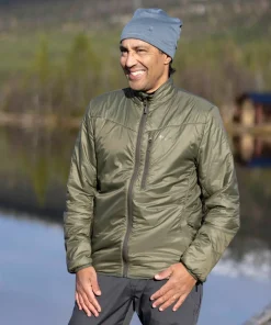 Pinewood Men's Wool Insulated Midlayer Jacket Moss Green