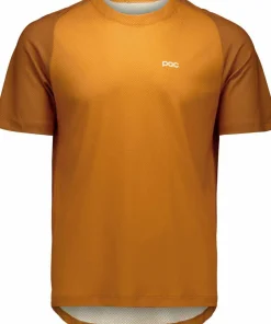 POC Men's Motion Air Short Sleeve Jersey Bauxite Brown