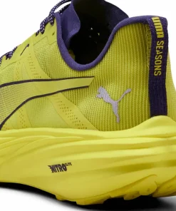 Puma Men's Deviate Nitro Elite Trail Lux Lime-deep Plum
