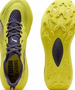 Puma Men's Deviate Nitro Elite Trail Lux Lime-deep Plum
